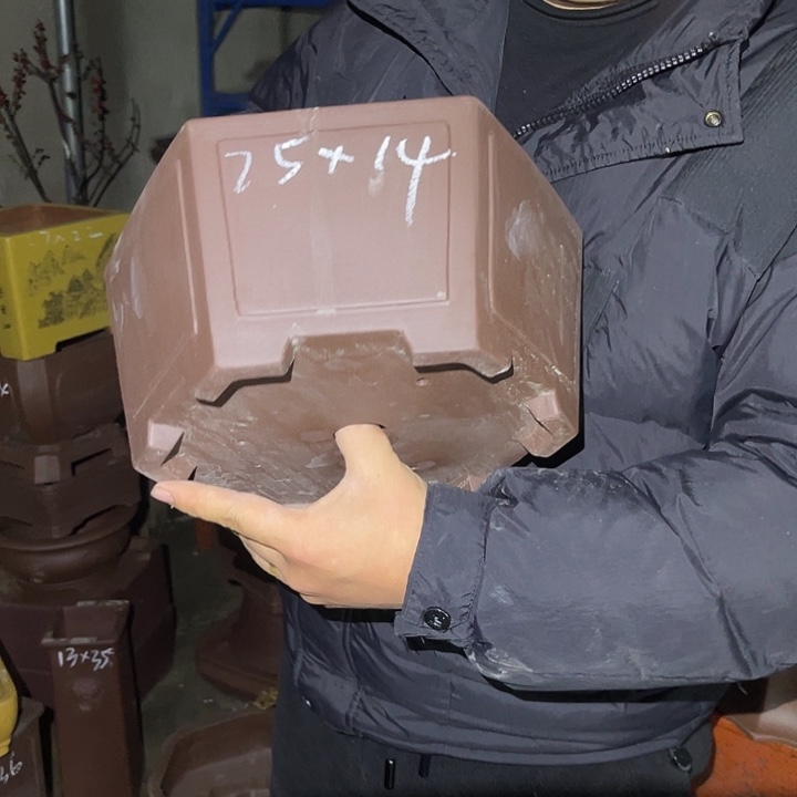 紫砂花盆紫砂等传统