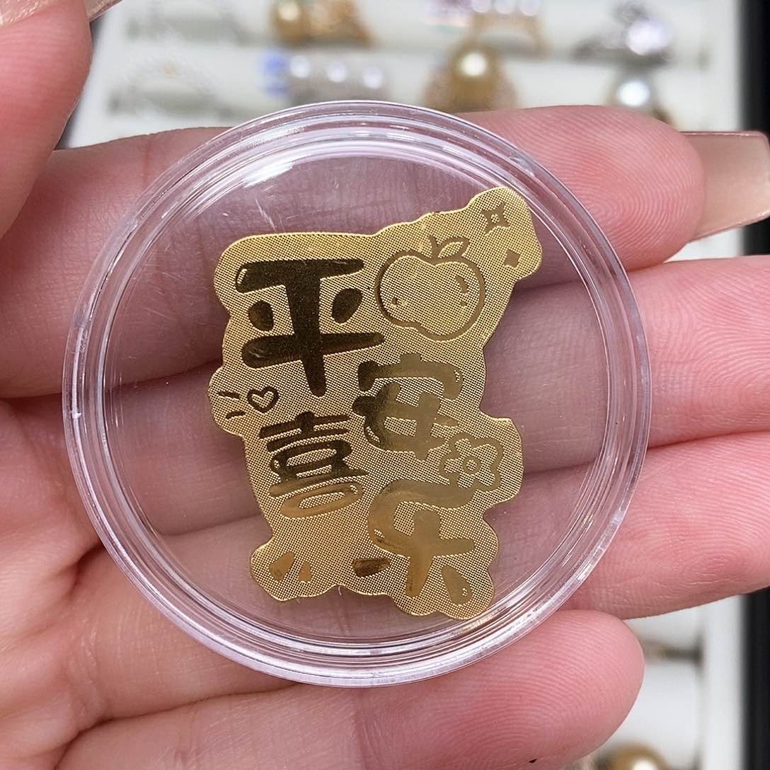 淡水珍珠贴贴未镶嵌D****8贴贴