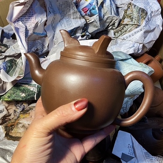 手工制作宜兴紫砂壶