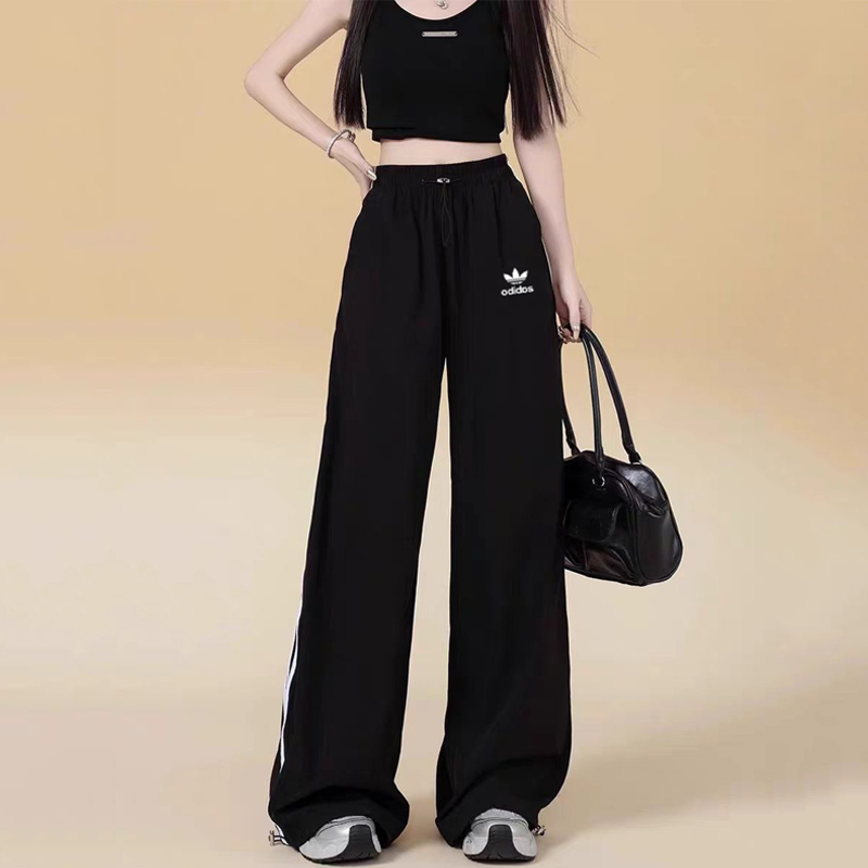 【内部福利】休闲风阔腿裤长裤时尚休闲裤夏季刺绣百搭