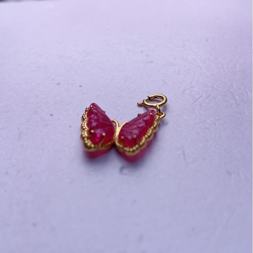 【闪购商品】碧玺小滴溜18K金镶嵌碧玺小滴溜