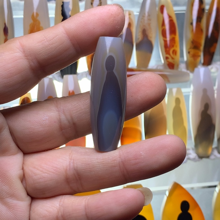 玛瑙/玉髓颈饰未镶嵌3