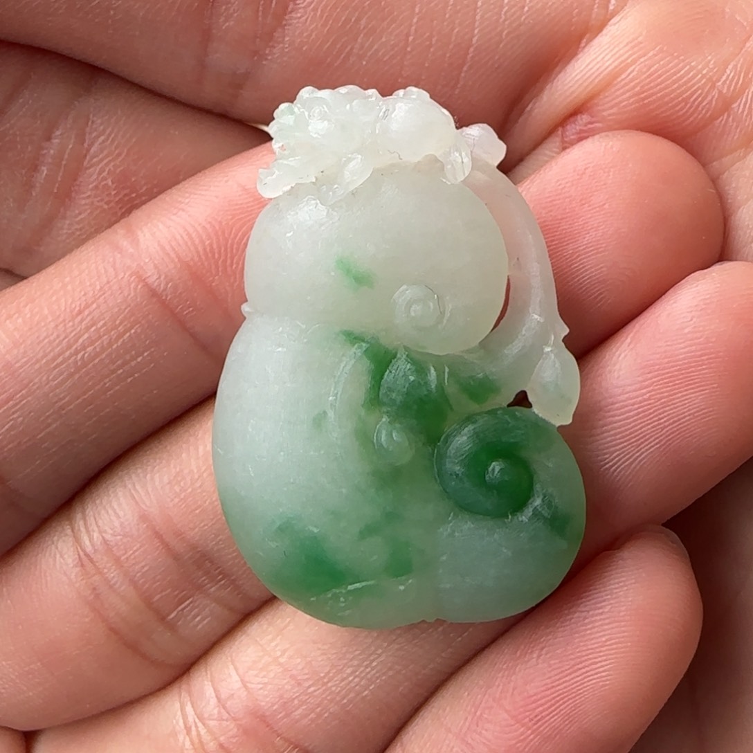 定制翡翠未镶嵌h****n如意