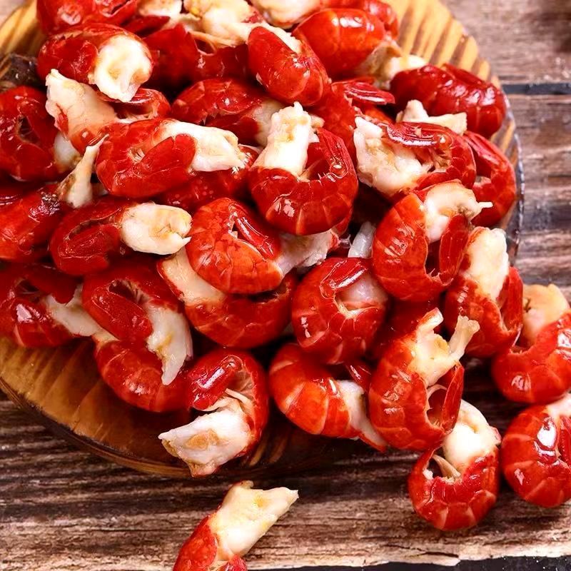  5包当季新虾小龙虾 当季虾尾400g/包 120-130粒/斤