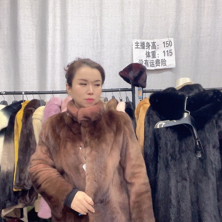 2025新款水貂外套女