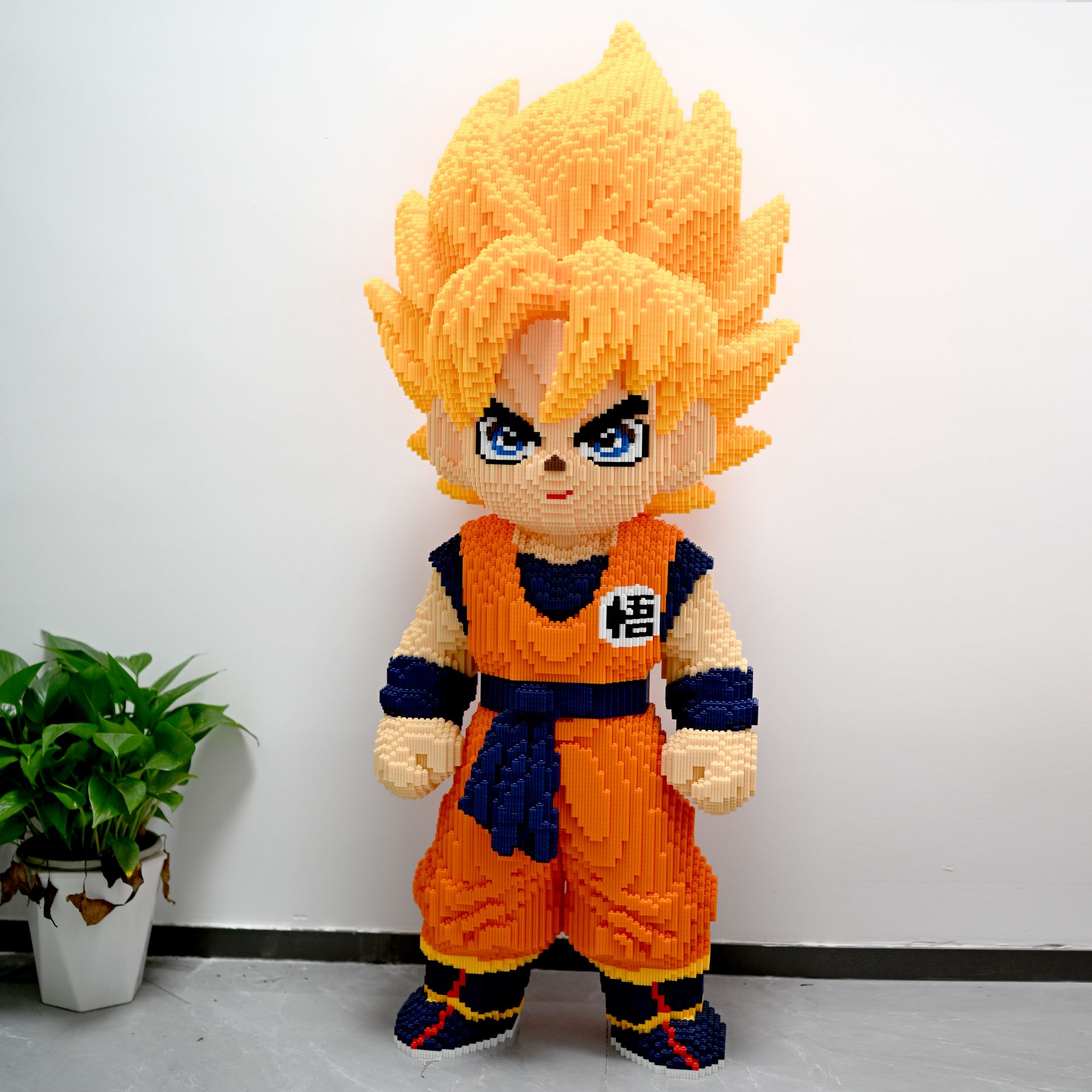 【高清电子图纸】1.2米高难度8mm大颗粒人物摆件（需要自己拼）