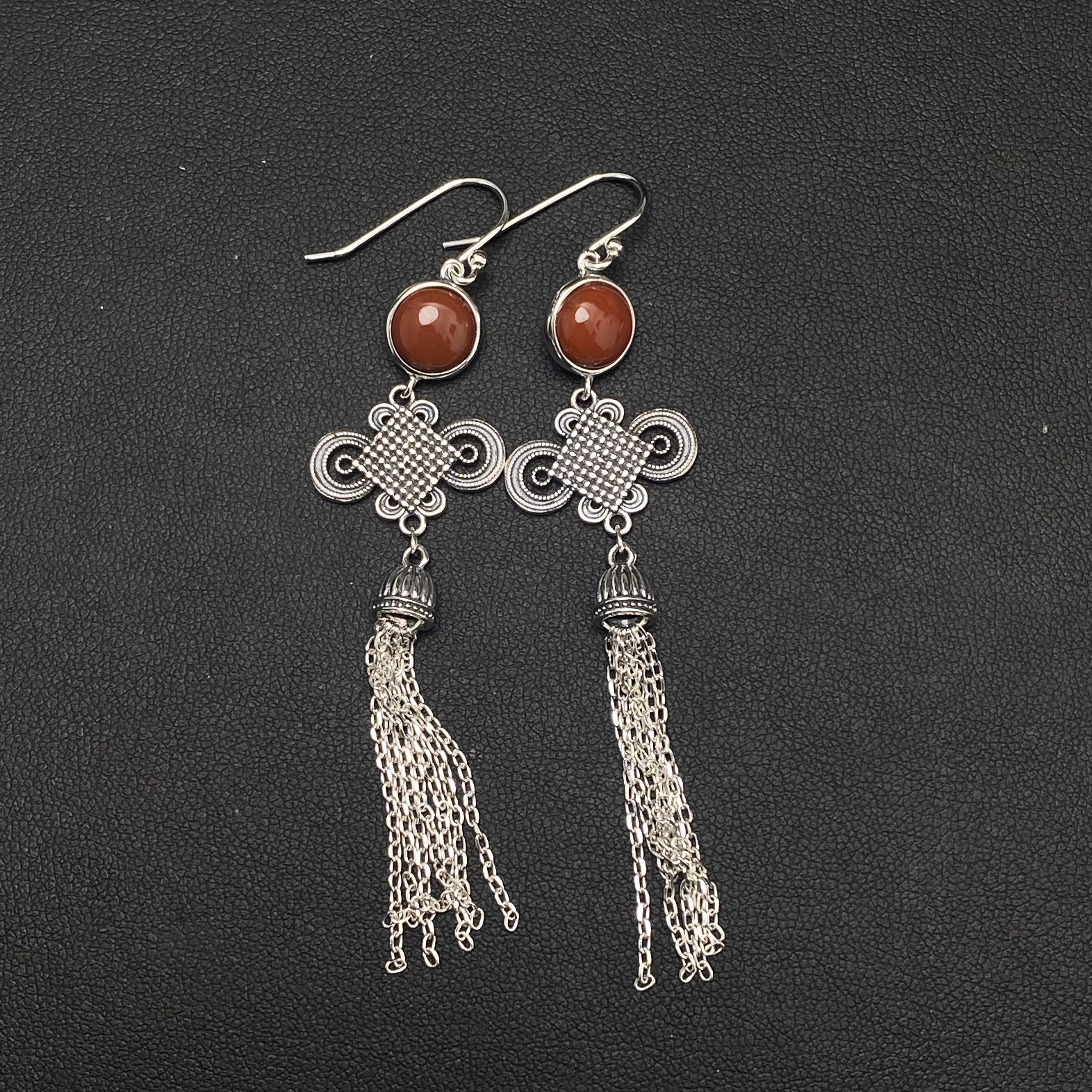 925银耳饰 镶嵌气质耳饰 ES00960