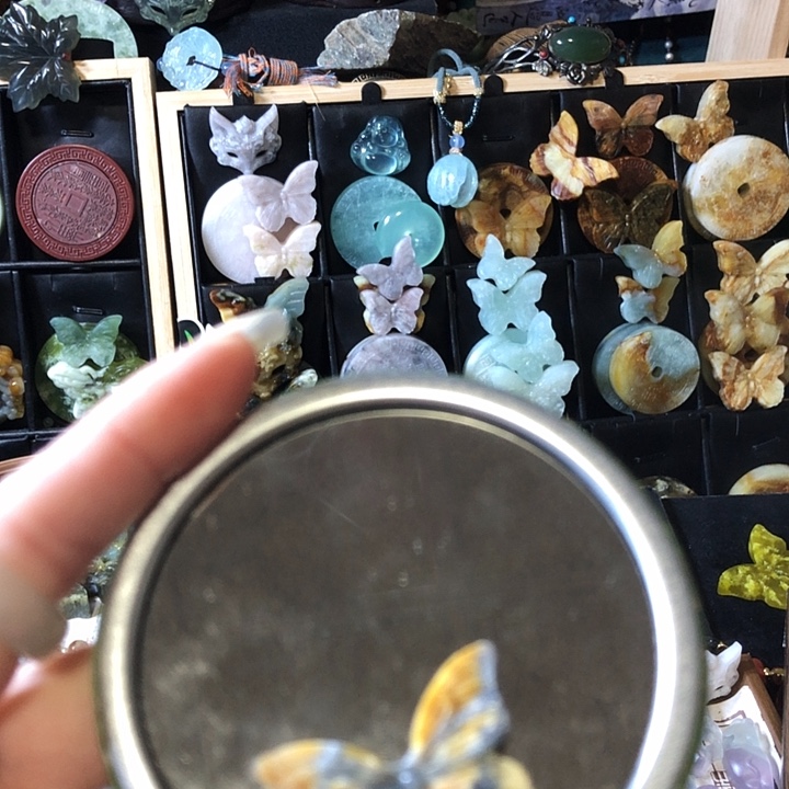 岫玉未镶嵌岫玉挂件