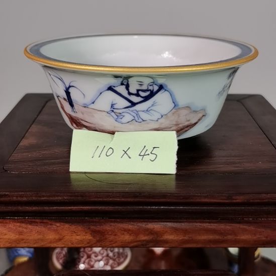 龙***️陶大德堂手工手绘釉盆