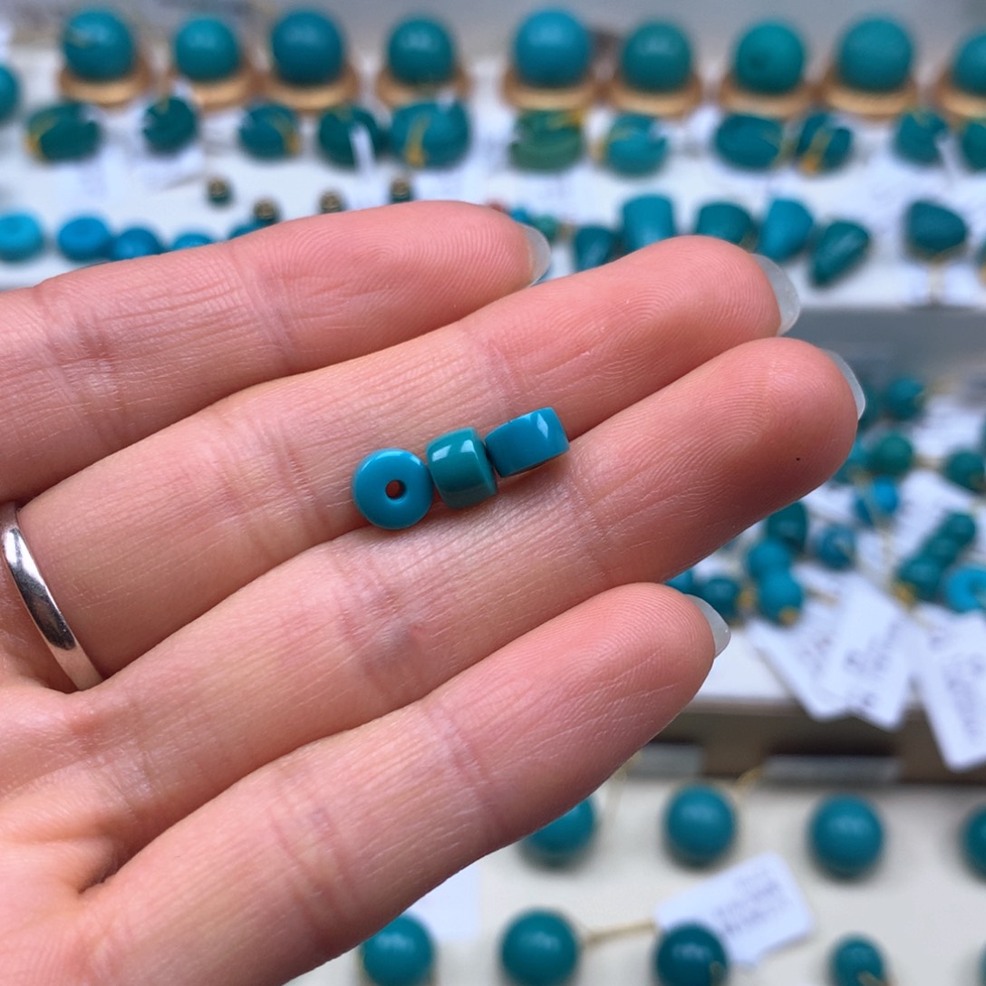 绿松石配饰未镶嵌-