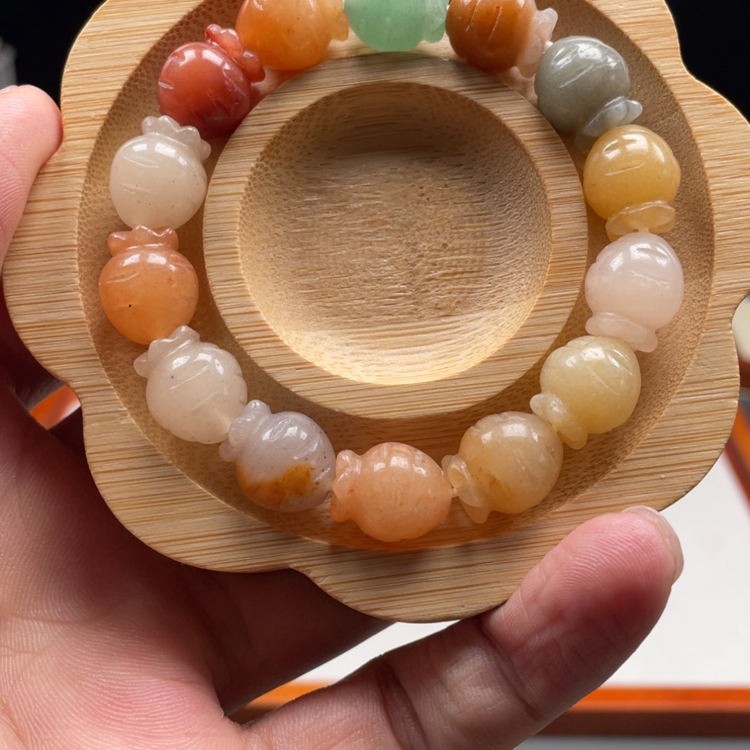 石英质玉手串未镶嵌