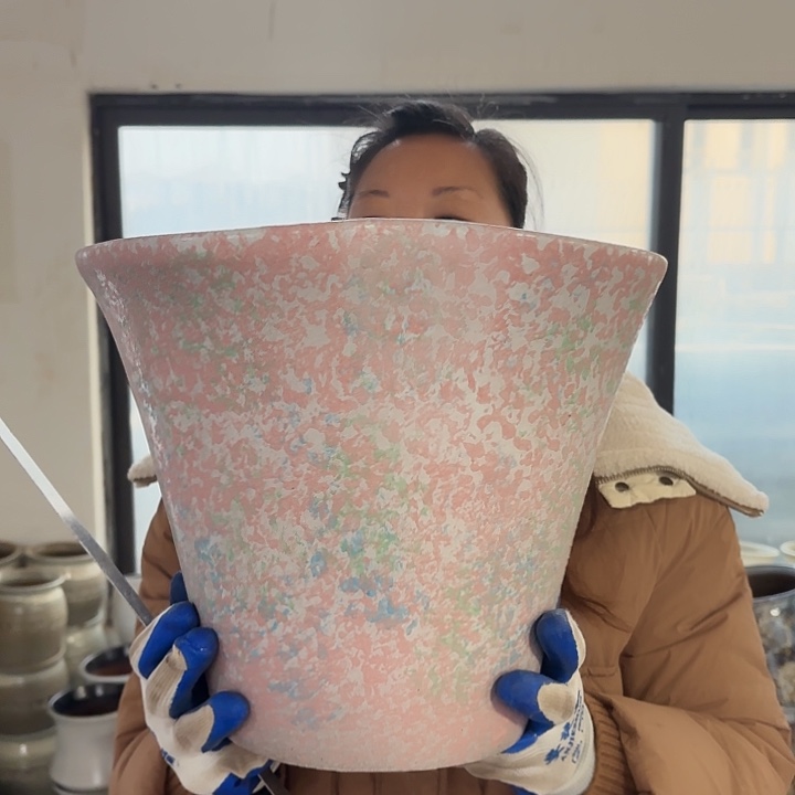 瑕疵高30口30花盆
