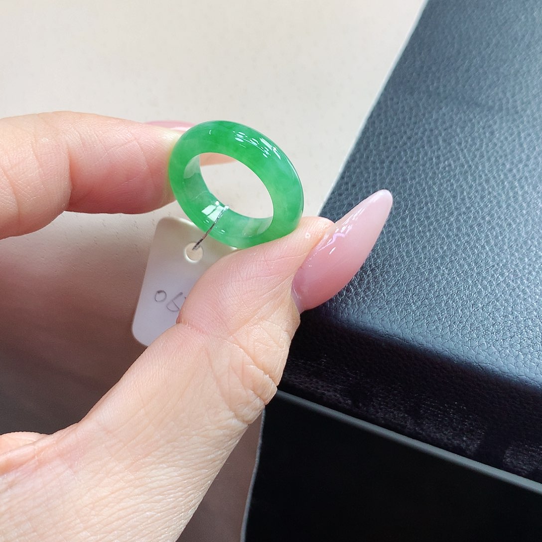 未镶嵌戒指翡翠8