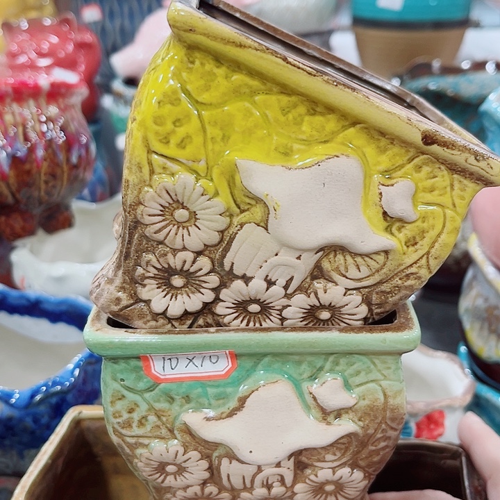 多肉陶瓷花盆满10元包邮