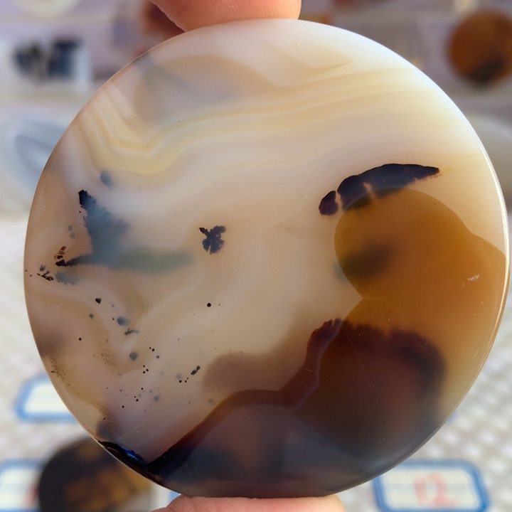 玛瑙/玉髓颈饰合金