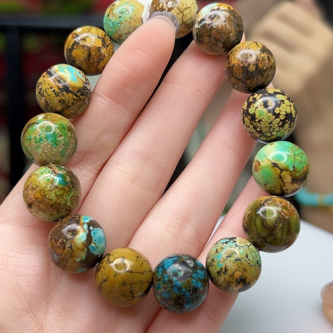 绿松石珠宝奇石未镶嵌