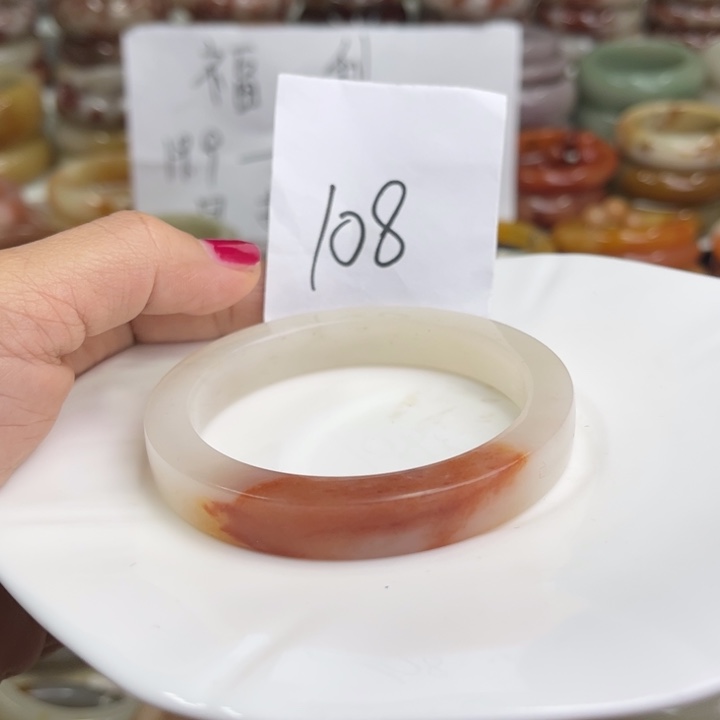 石英质玉圈口59.4未镶嵌