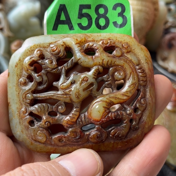 和田玉颈饰未镶嵌一**风