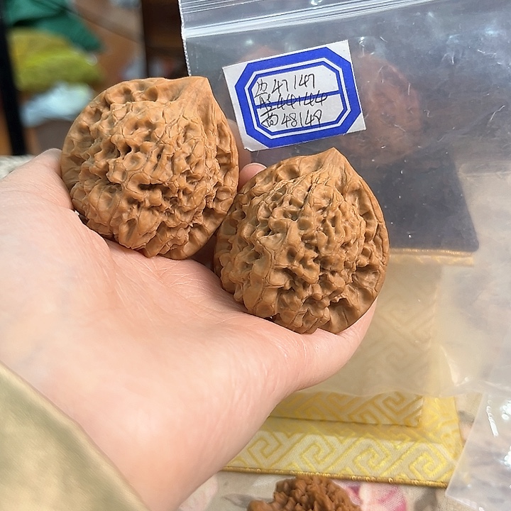 文玩核桃把件官帽