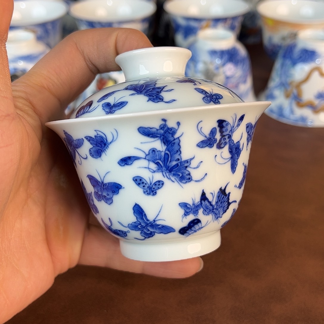 杯景德镇全手工手绘陶瓷