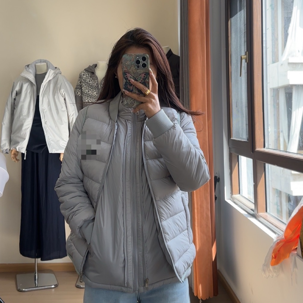 新款马甲加外套真两件男女同款