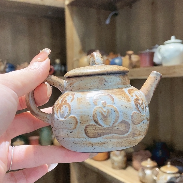 柴烧老岩泥高端茶器