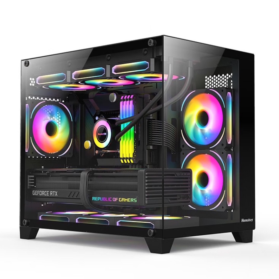 【14600KF+RTX5060Ti】吃鸡、三角洲、CS2游戏电竞DIY海景房