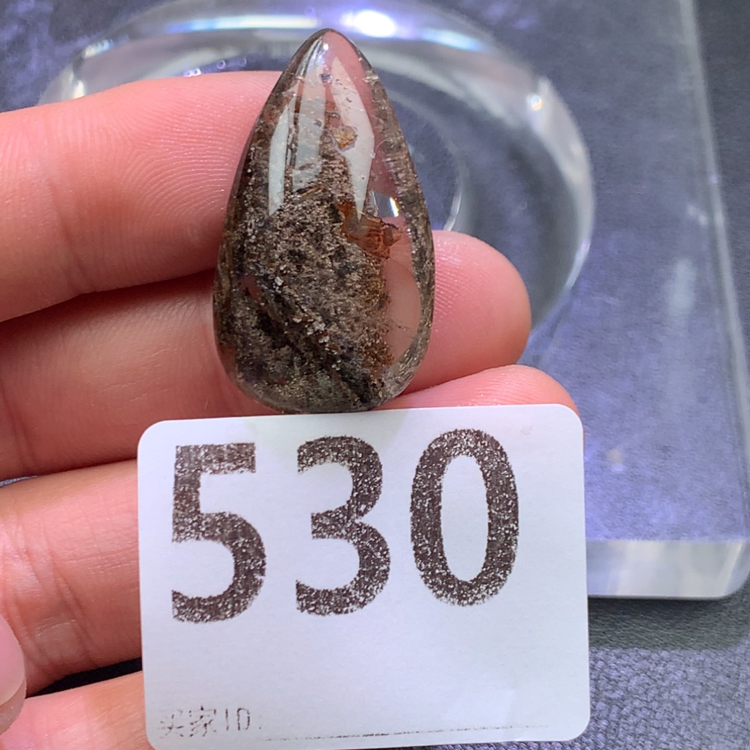 可***乐水晶未镶嵌颈饰天然水晶石吊坠