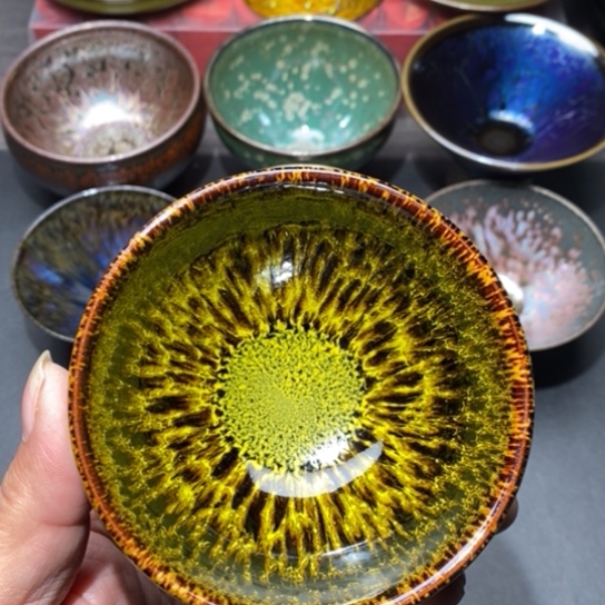 茶盏建盏主人杯茶壶盖碗品茗杯3