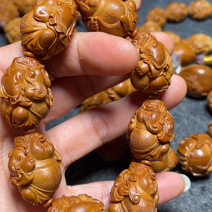 橄榄核手串/手链L*F八大财神