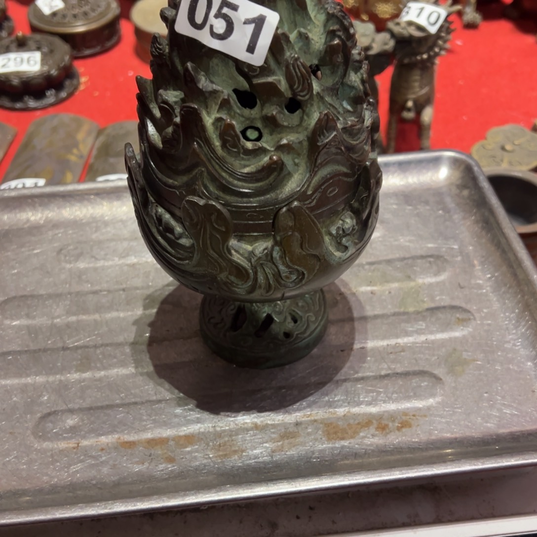 李***阳黄铜摆件，文房摆件
