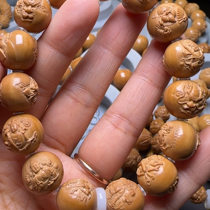 猴头核桃手串猴头