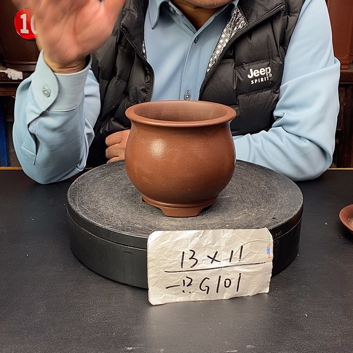 花盆紫砂货号一只G101