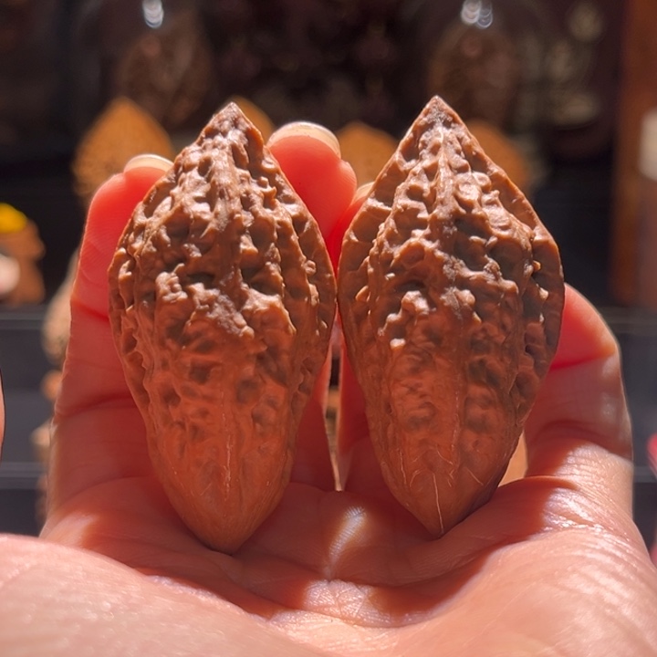 文玩核桃吊坠判官笔87