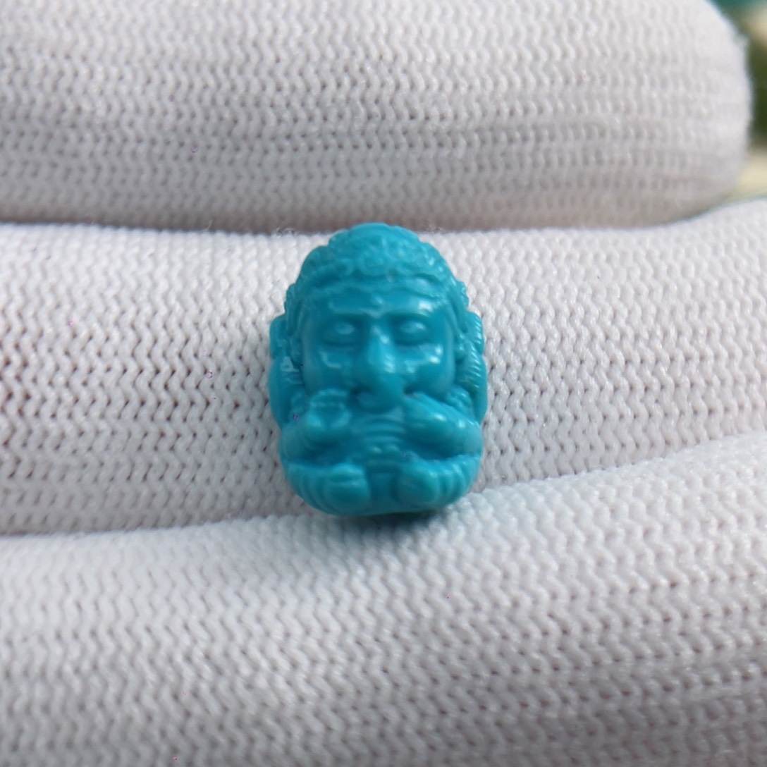 绿松石颈饰未镶嵌卡10.3-13.8-9