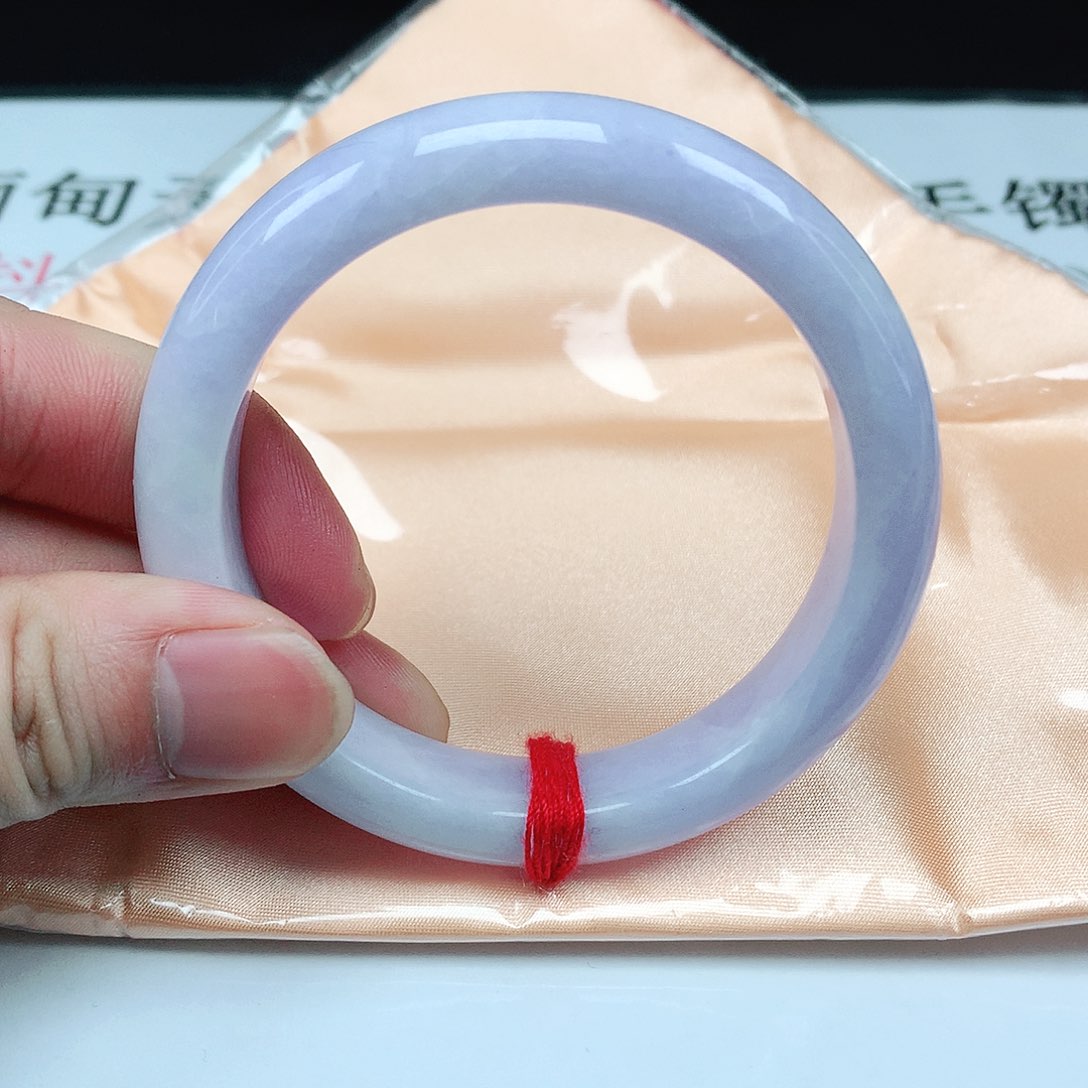 翡翠手镯未镶嵌圈56