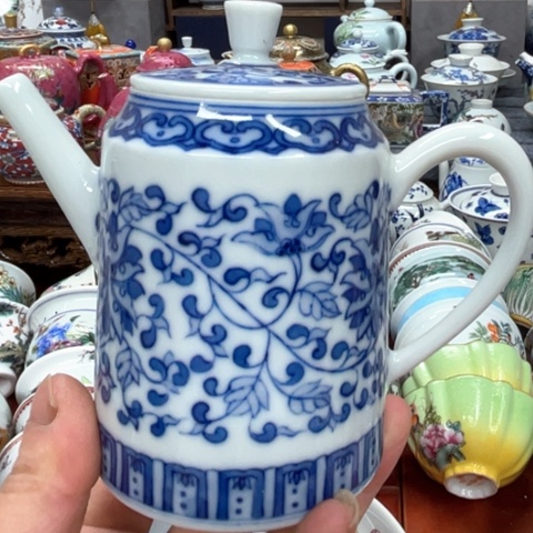 壶景德镇陶瓷茶壶