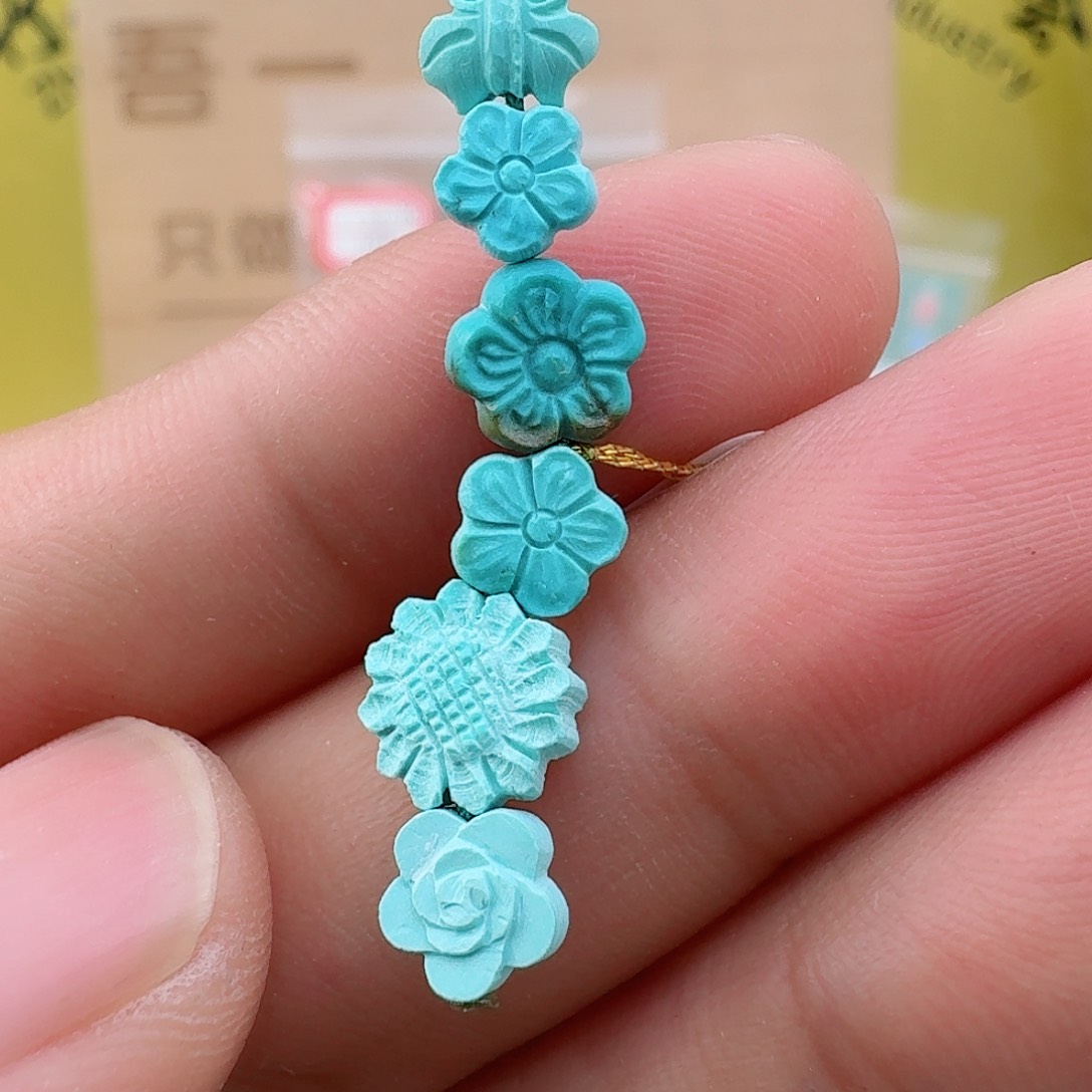 绿松石未镶嵌配饰