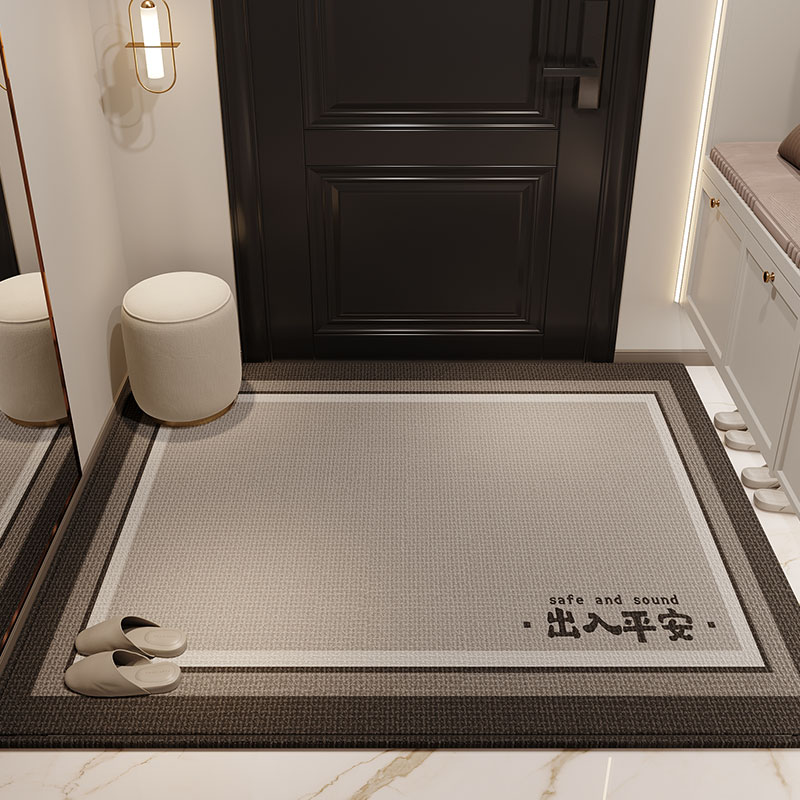 纤苏入户门地垫入户裁剪大门口门外家用客厅地毯高档垫子防滑耐脏