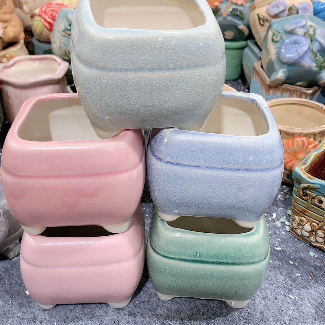 陶瓷陶瓷多肉花盆特价