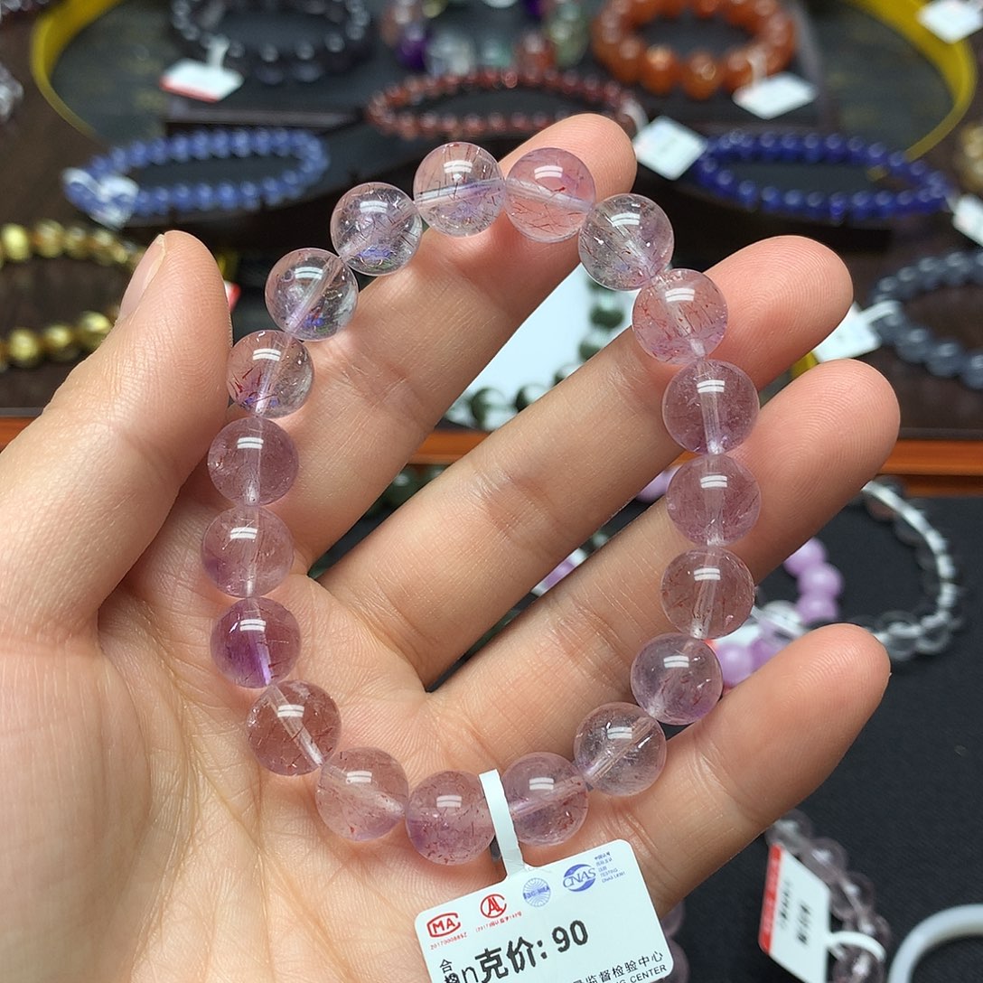 水晶手链未镶嵌手链