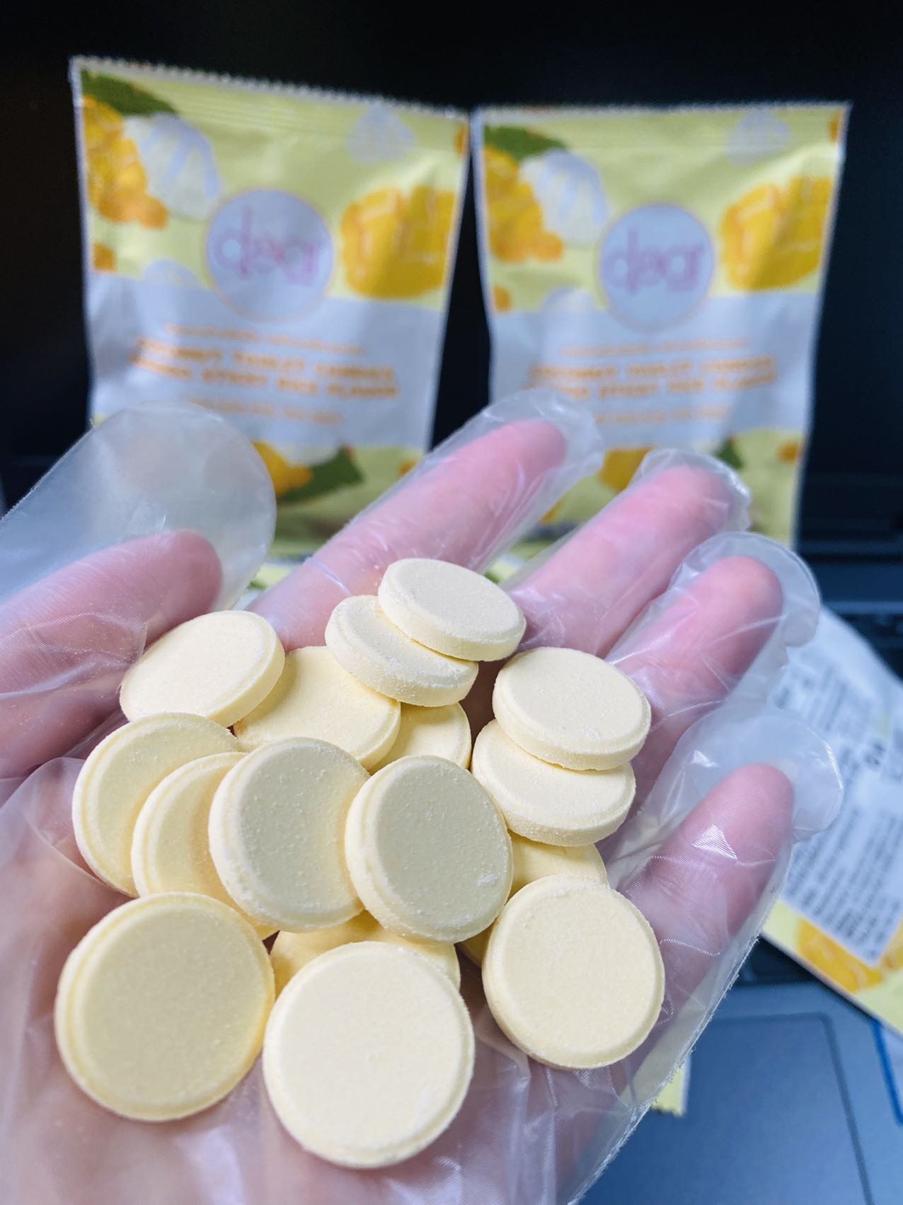 泰国进口 泰国椰奶片 味道不挑