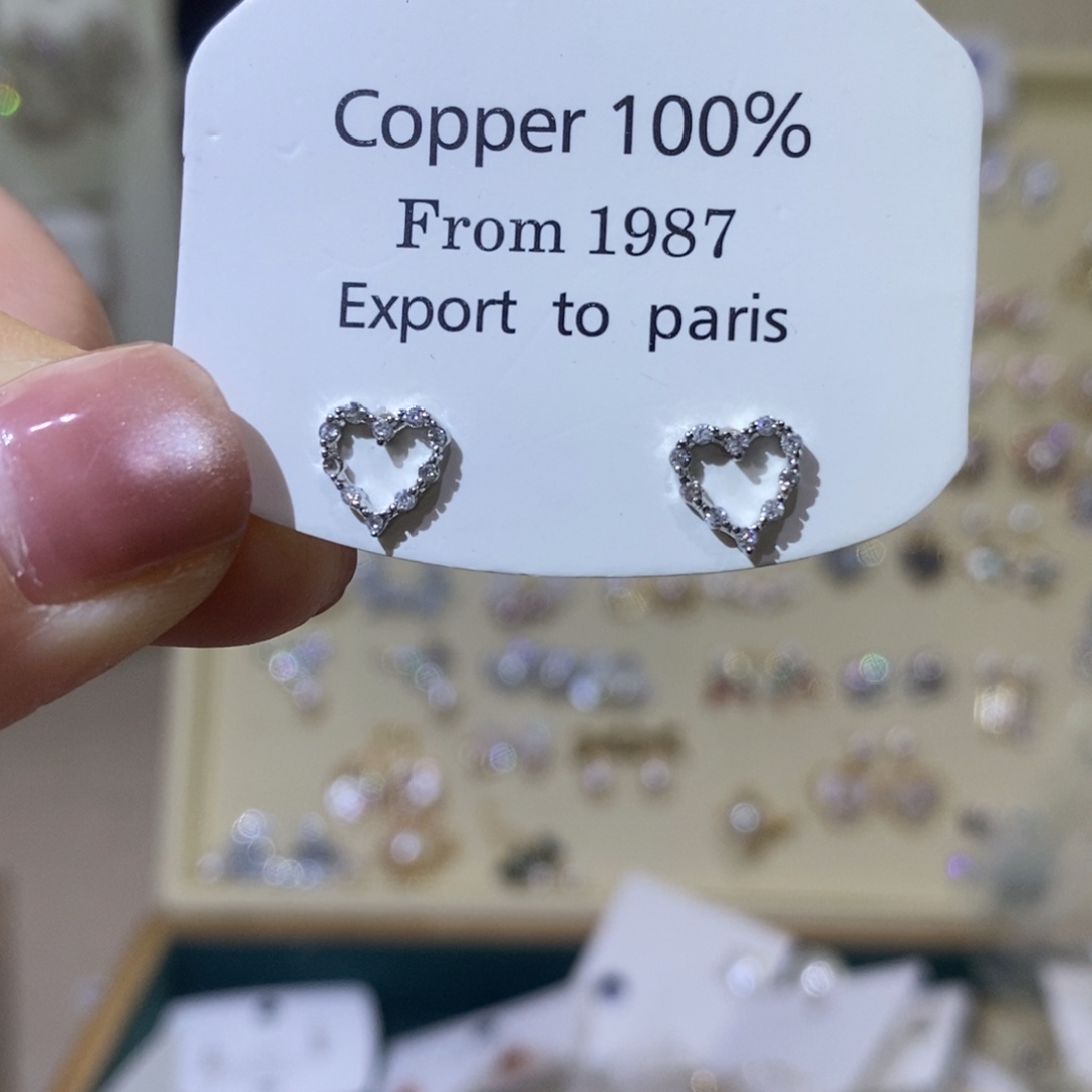 合成碳硅石纯铜925银