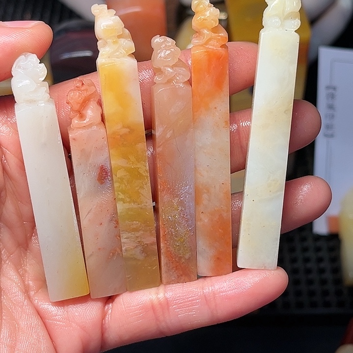 寿山石印石你要吃就