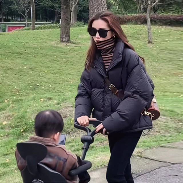 羽绒棉服女短款保暖学生面包服秋冬季新款韩版棉衣女宽松休闲 外