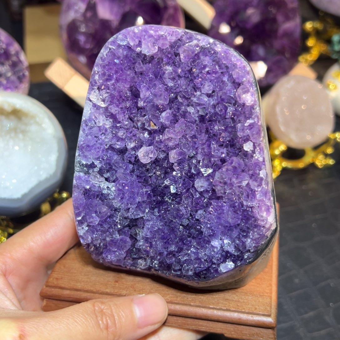 未镶嵌珠宝半成品紫晶6