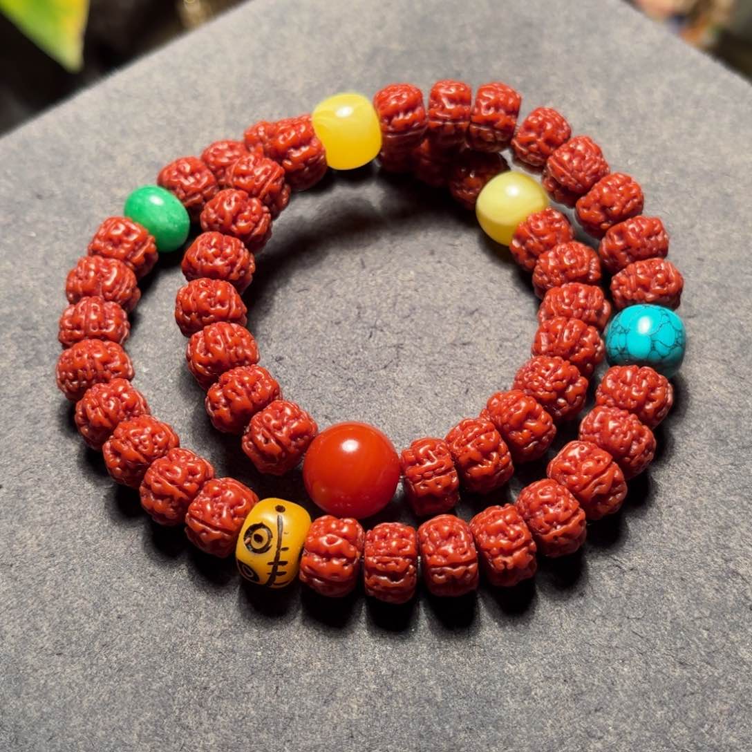 金刚菩提吊坠双圈11mm