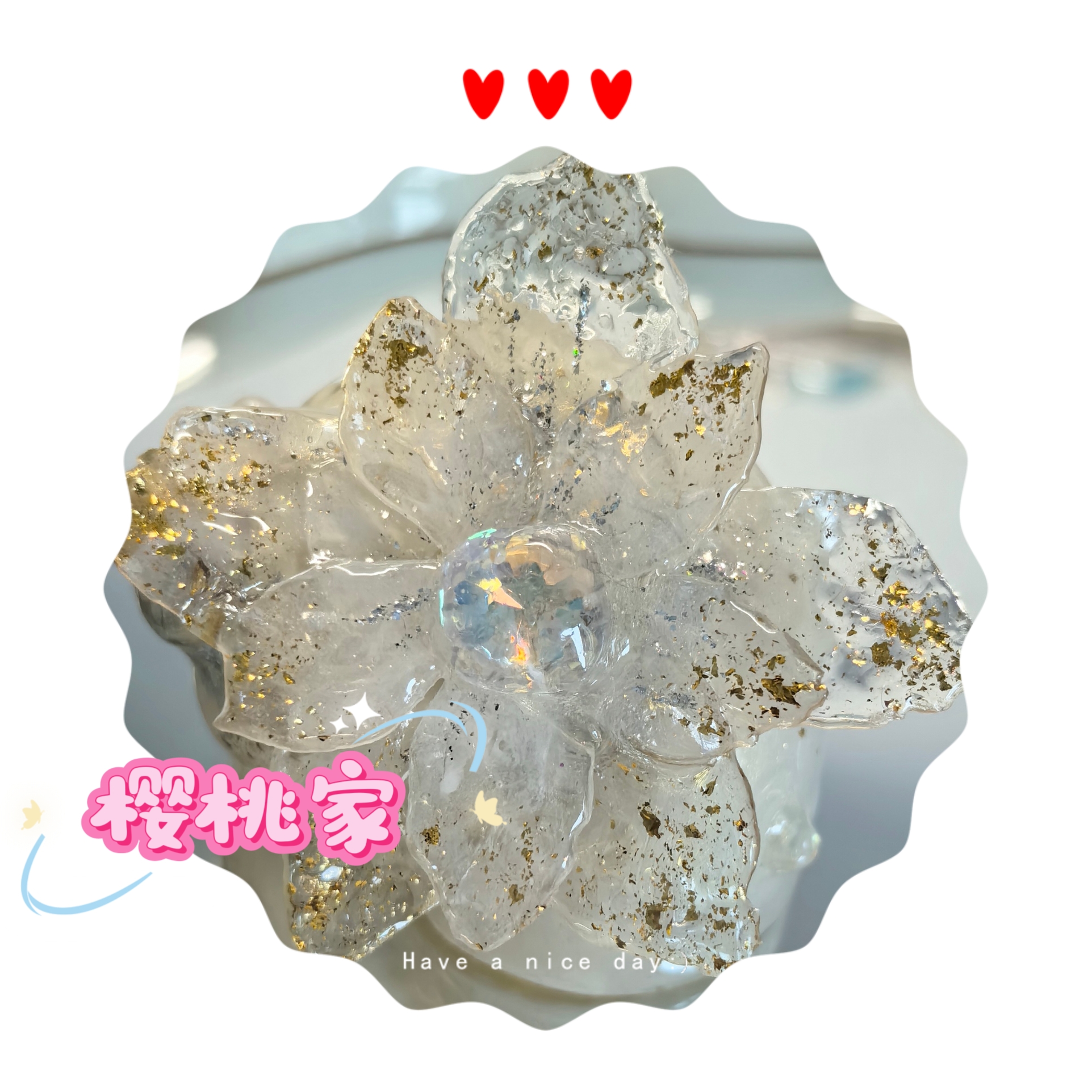 寄居蟹壳壳2.68口径（已封口）（±0.01-0.03）