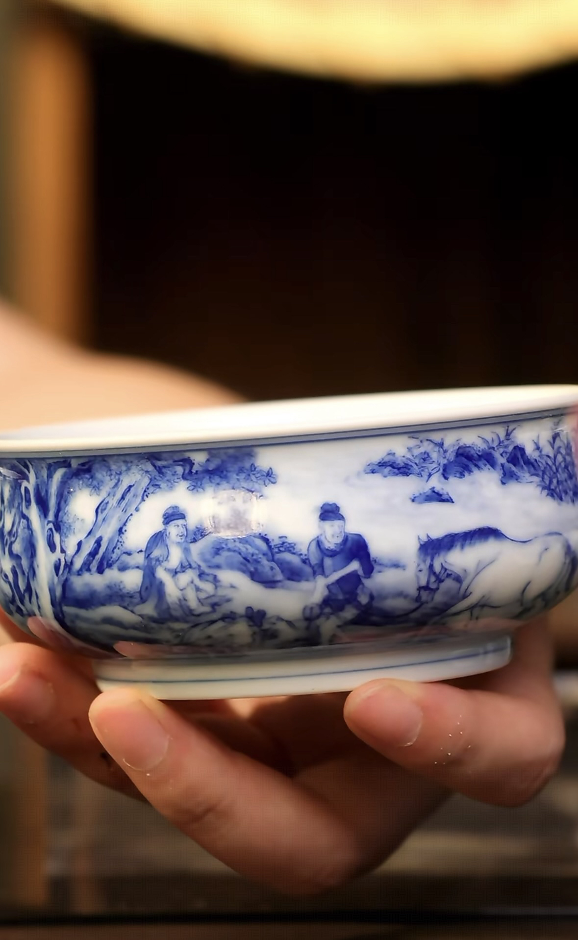 晓竹窑 浴马图普洱杯