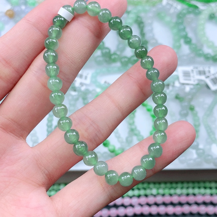 未镶嵌手链翡翠翡翠